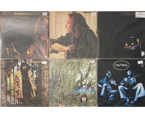 FOLK/ FOLK ROCK/ SINGER-SONGWRITER - LP COLLECTION. A lovely collection of around 75 LPs. Artists/ titles include Graham Nash