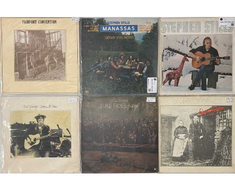 FOLK/ FOLK ROCK/ SINGER-SONGWRITER - LP COLLECTION. A lovely collection of around 75 folky LPs. Artists/ titles include Steph