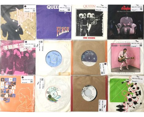 "POPULAR MUSIC FROM ACROSS THE DECADES!" - LARGE 7" COLLECTION. A large collection of around 1400 x 7". Artists include David