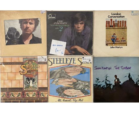 FOLK - LPs. A folky collection of around 100 x LPs. Artists/ Titles include John Martyn inc London Conversation (RE) and The 