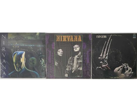 NIRVANA - LP RARITIES PACK. A lovely pack of 3 LPs by British psych group Nirvana. Titles include Dedicated To Markos III (MD
