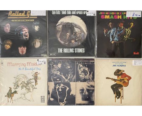 ROCK CLASSICS - LP COLLECTION. Another timeless collection of around 73 rock LPs. Artists/ titles include Jimi Hendrix inc Sm