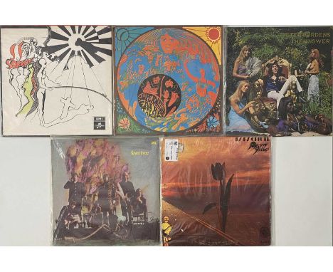 PSYCH/ GARAGE - LP RARITIES PACK. A lovely pack of 5 psych/ garage LPs. Artists/ titles include Peter Bardens The Answer (TRA