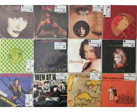 ALT/ INDIE/ SYNTH/ POP/ 80s - 7" COLLECTION. A smashing collection of around 200 7" singles. Artists/ titles include Kate Bus