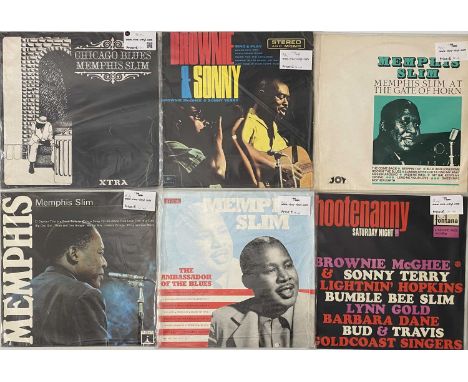 BLUES/ BLUES ROCK/ R&amp;B - LP COLLECTION. A smashing collection of around 75 LPs. Artists/ titles include Memphis Slim inc 
