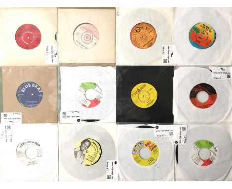 SOUL/ REGGAE - 7" COLLECTION. An extensive collection of around 110 7" singles. Artists/ titles include Allbert King - Down D