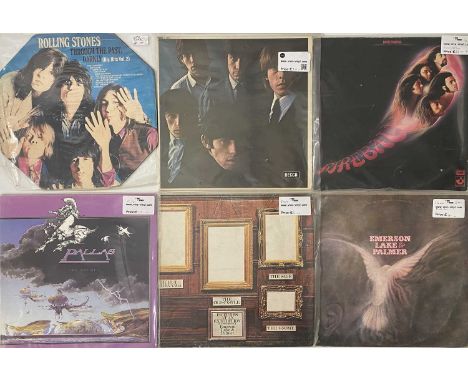 ROCK &amp; PROG - LP COLLECTION. A timeless collection of around 75 rock &amp; prog LPs. Artists/ titles include Deep Purple 