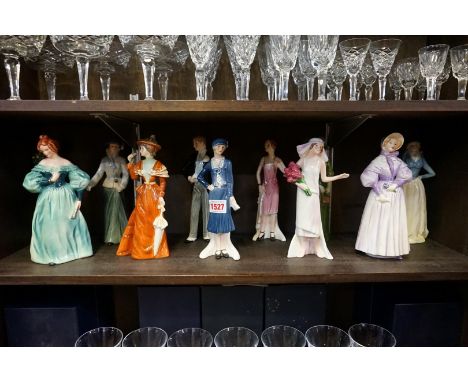 Eleven Goebel figures,&nbsp;21.5cm high.&nbsp; 
