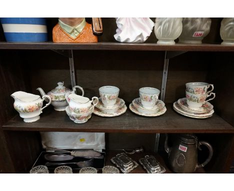 A Paragon 'Country Lane' pattern part tea service.&nbsp; 