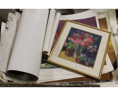 A LARGE COLLECTION OF ASSORTED MAINLY MODERN PRINTS TO INCLUDE SOME OF HUNTING INTEREST 
