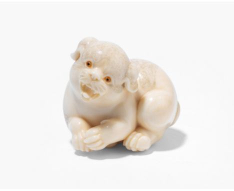 AUF DIESES LOS KANN NICHT GEBOTEN WERDEN /&nbsp;THIS ITEM IS NOT LEGAL TO SELL IN THE UK/EU:&nbsp;Netsuke von Kangyoku, Noriy
