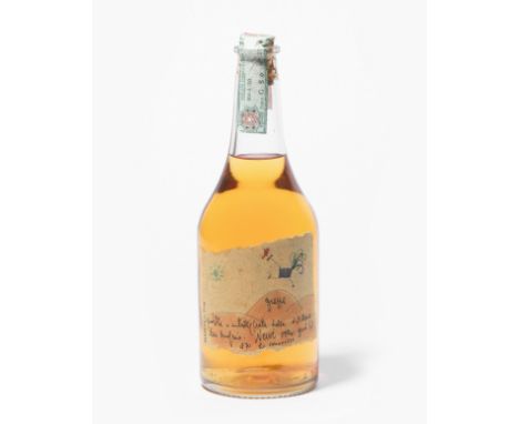 Grappa Levi2004. Prodotta e imbottigliata dalla Distilleria Levi. Handgeschriebene Etikette, 50 Vol.%. 1 Flasche.