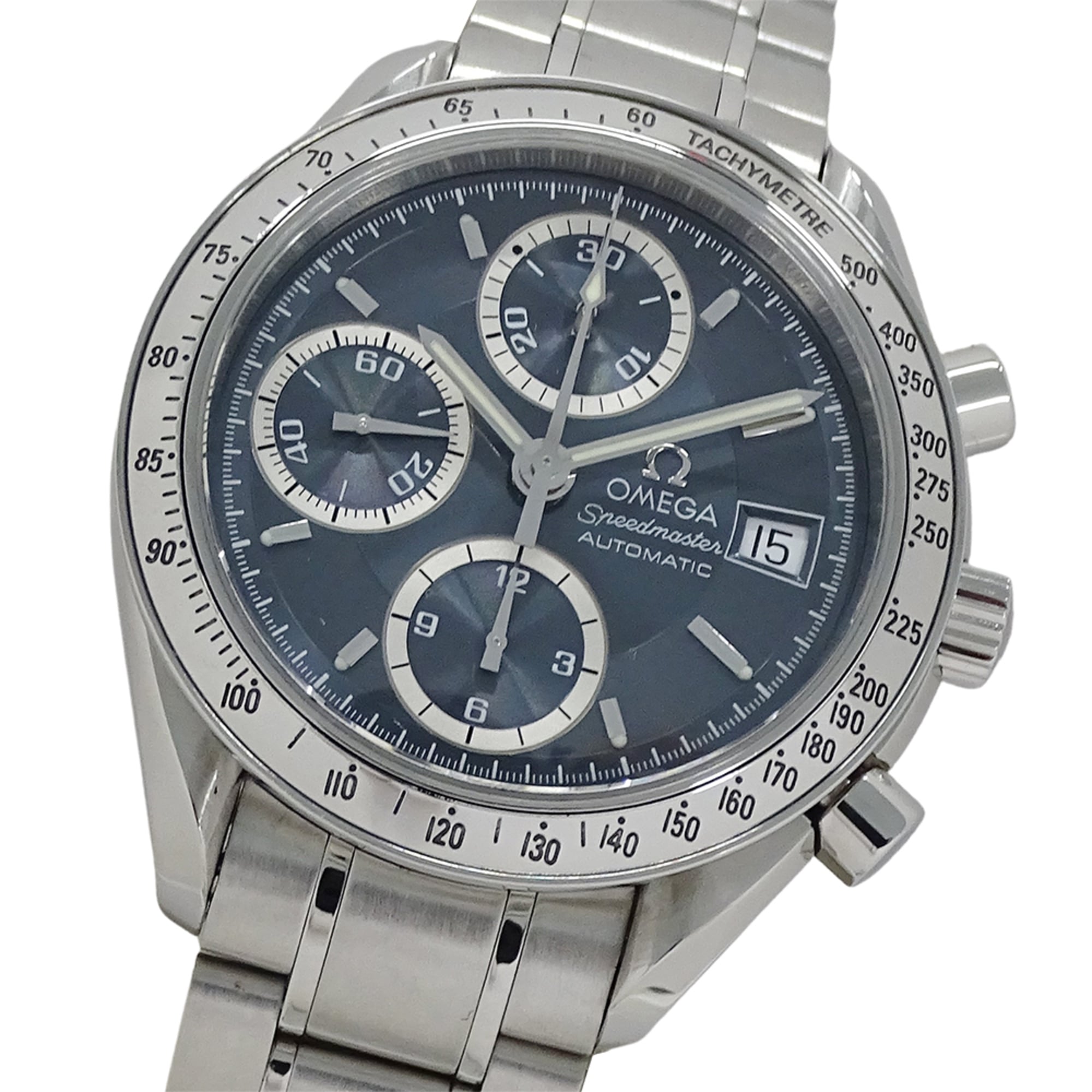 Omega Speedmaster 3513.46 Men\'s Watch, Brand Name, Date, Chronograph, Automatic, Stainless Steel (S