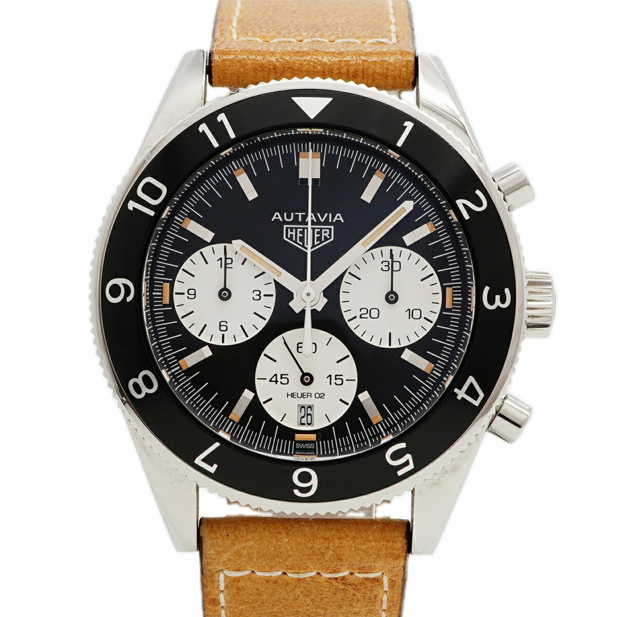 TAG Heuer Autavia CBE2110 Black Dial Men\'s Watch