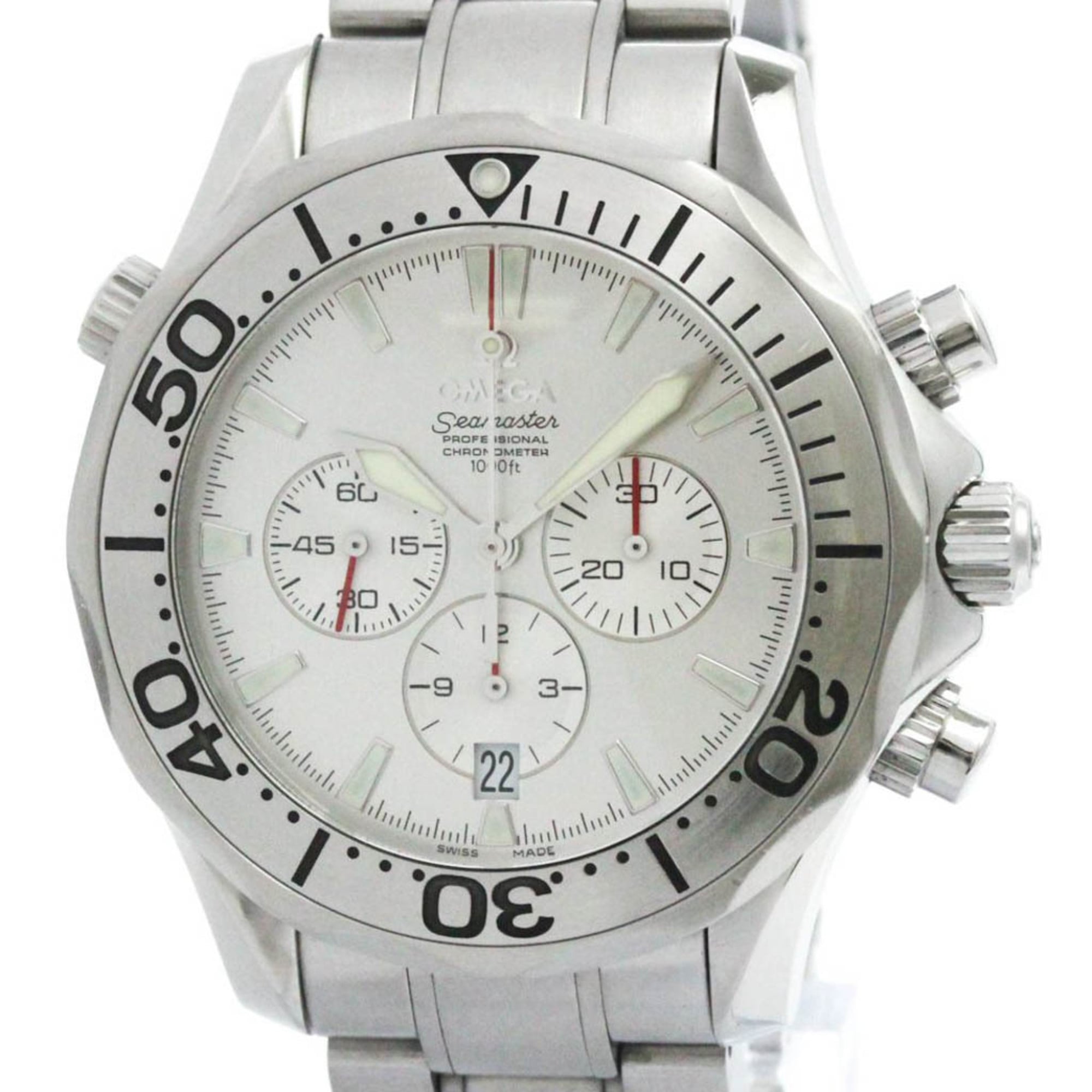 Polished OMEGA Seamaster Chronograph U.S. Special Edition Watch 2589.30 Polished
