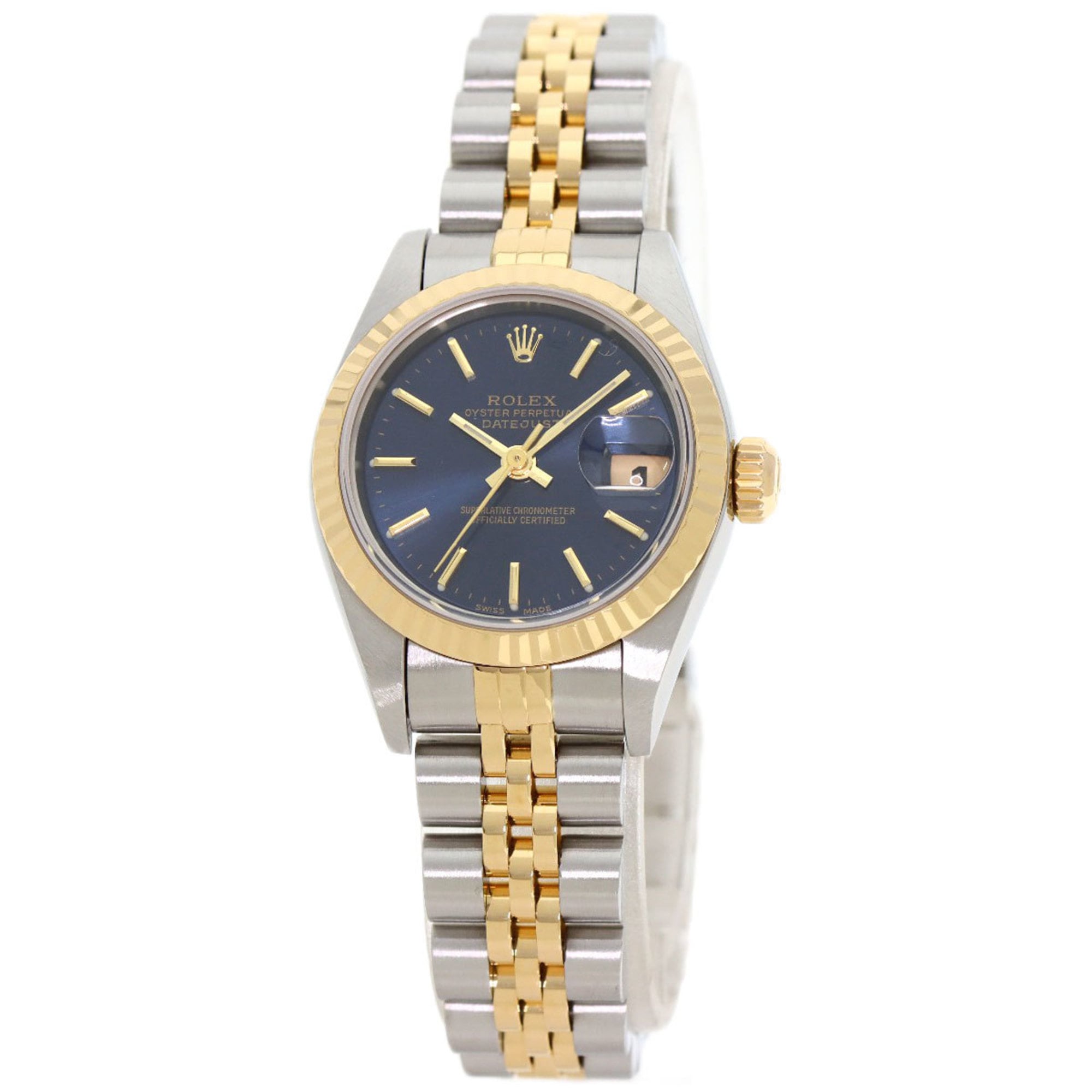 Rolex 79173 Datejust Watch Stainless Steel SSxK18YG Ladies ROLEX