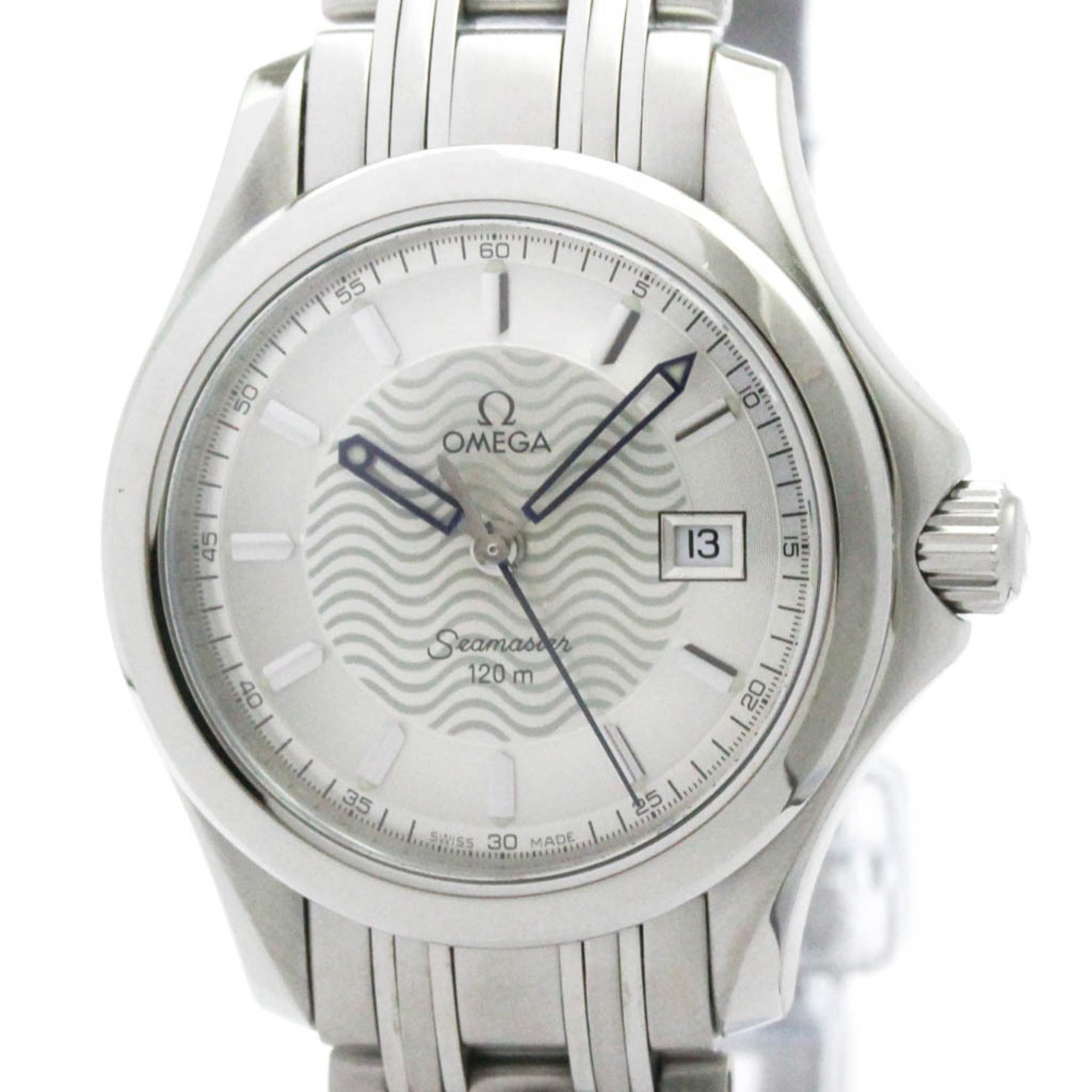 OMEGA Seamaster 120M Steel Quartz Ladies Watch 2571.31 Polished