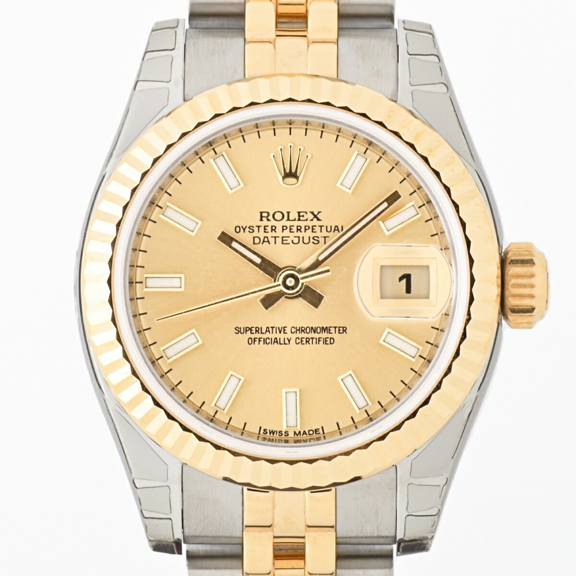 Rolex Datejust 179173 K18 Stainless Steel Women\'s Watch 68669