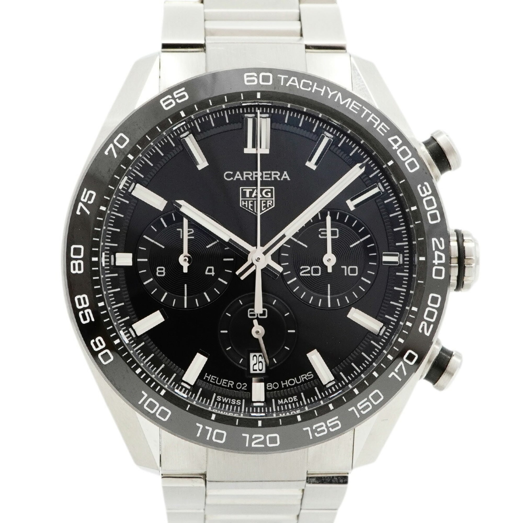 TAG Heuer Carrera CBN2A1B Black Dial Men\'s Watch