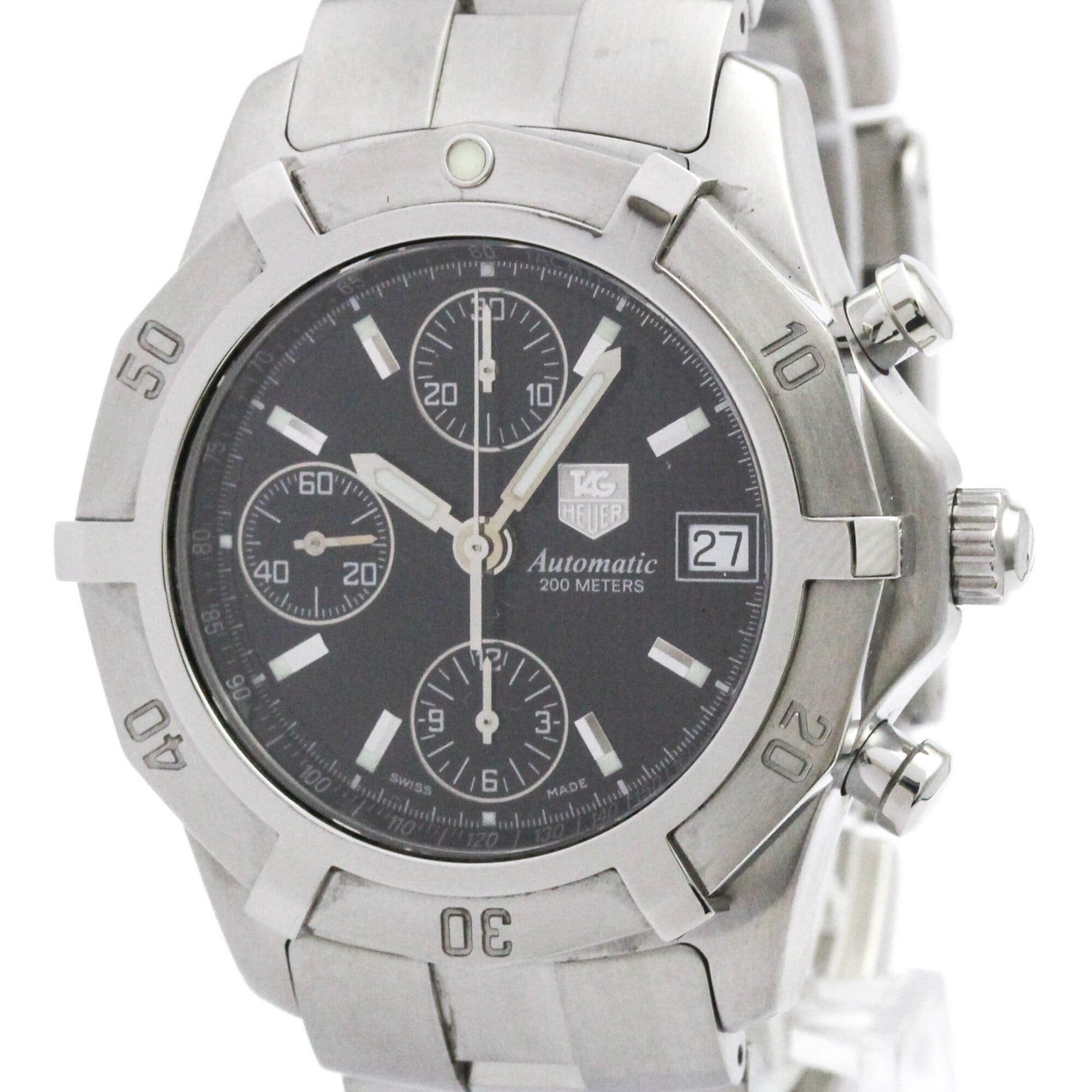 TAG HEUER 2000 Exclusive Chronograph Automatic Watch CN2111 Polished