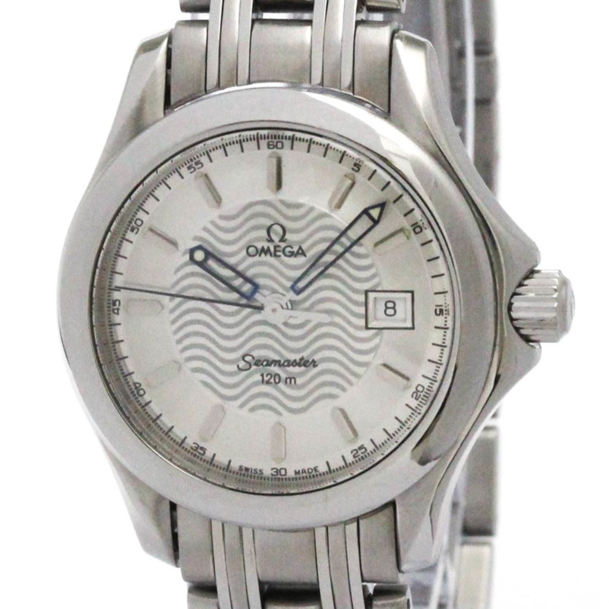OMEGA Seamaster 120M Steel Quartz Ladies Watch 2571.31 Polished