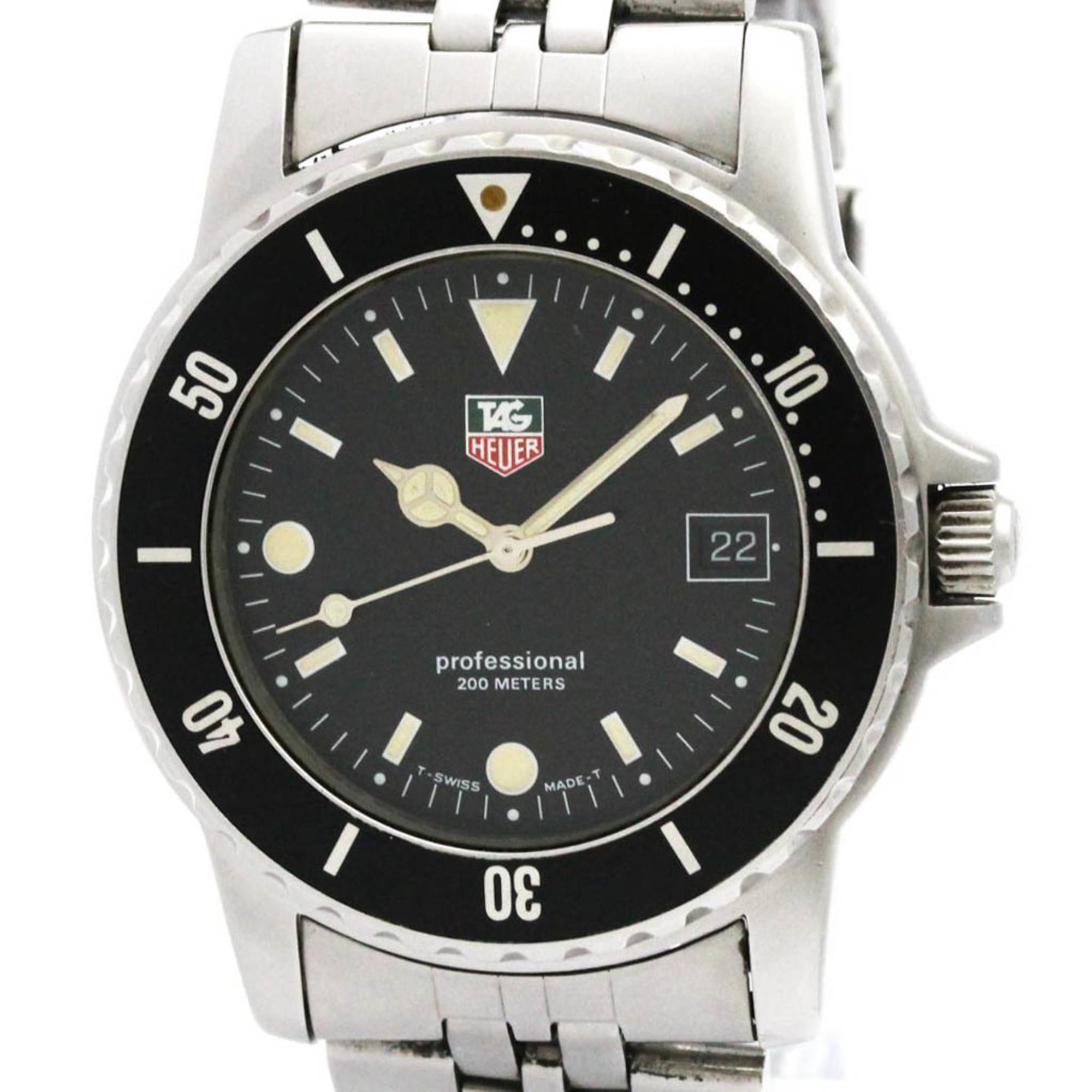 TAG HEUER Professional 200 Stainless Steel Quartz Mens Watch 929.206G