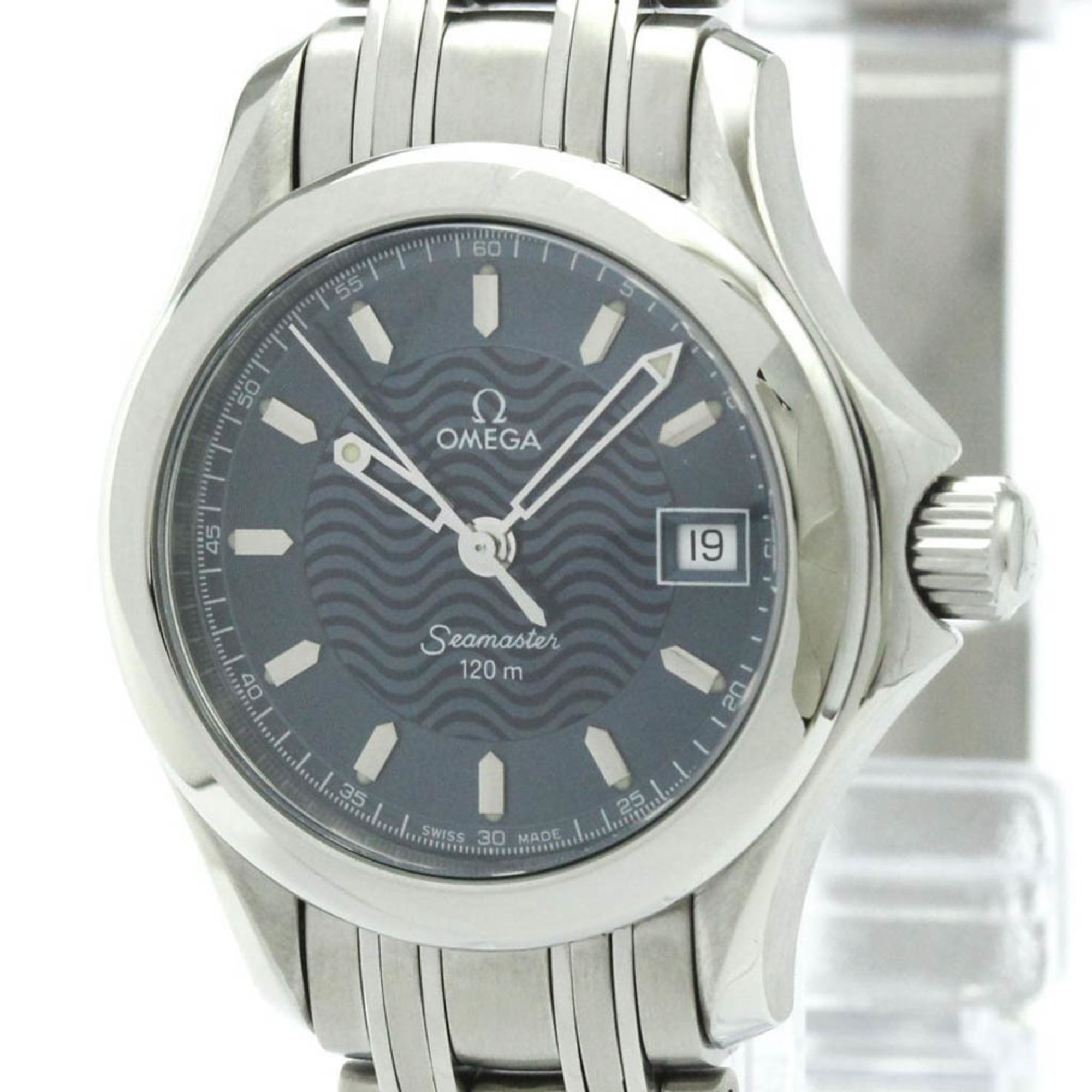 OMEGA Seamaster 120M Steel Quartz Ladies Watch 2581.81 Polished