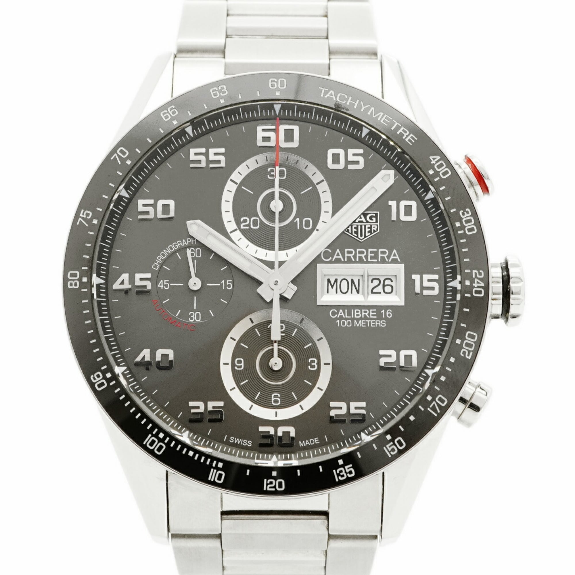 TAG Heuer Carrera CV2A1U Gray Dial Men\'s Watch