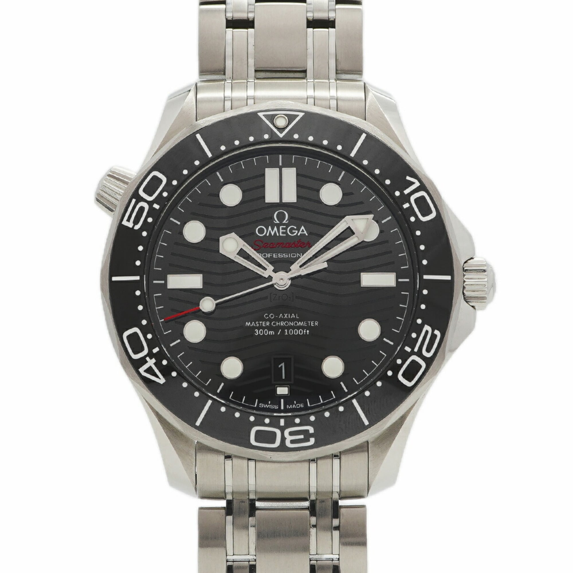 Omega Seamaster 210.30.42.20.01.001 Black Dial Men\'s Watch