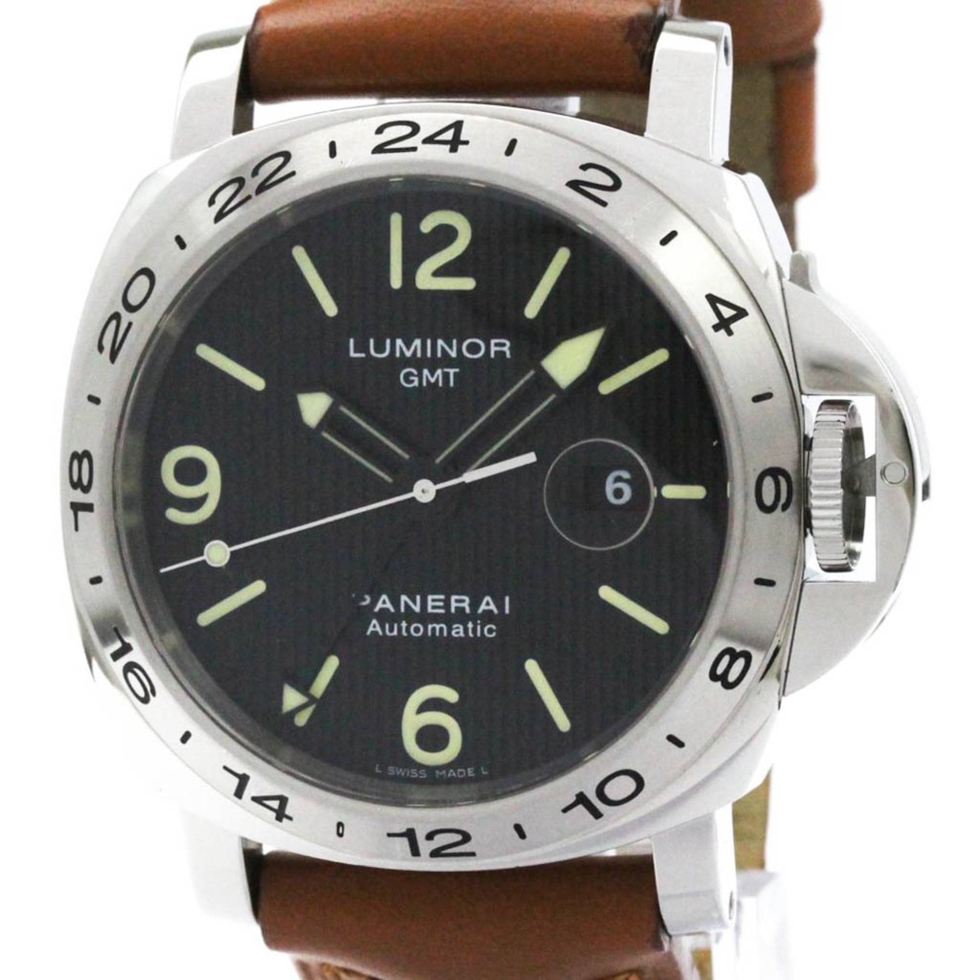 PANERAI Luminor Automatic Stainless Steel Men\'s Sports Watch PAM00023