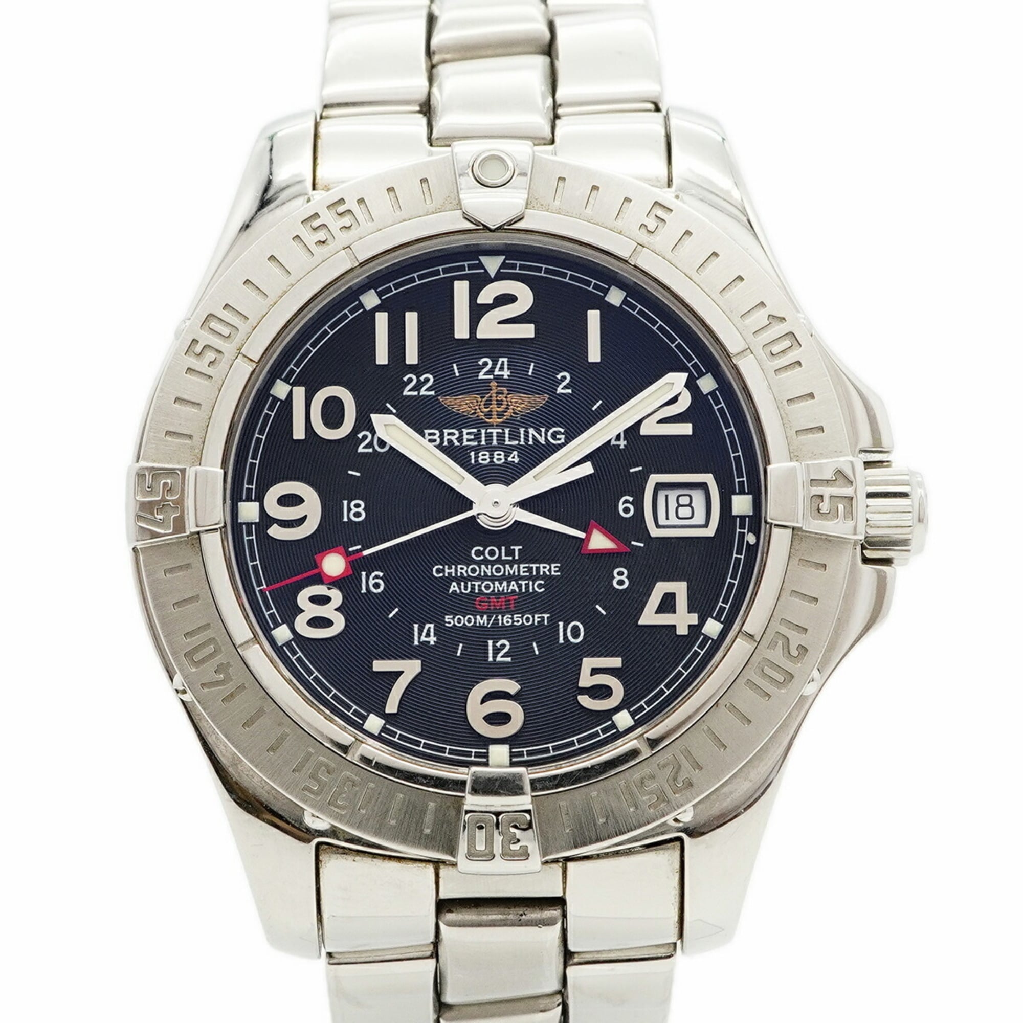 Breitling Colt GMT A32350 Black Dial Men\'s Watch