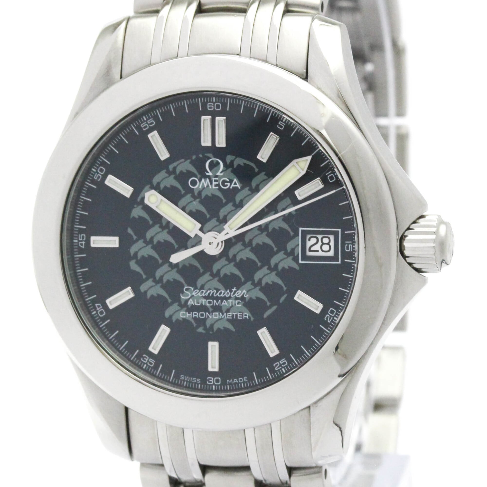 OMEGA Seamaster 120M JACQUES MAYOL LTD Edition Watch 2508.80 Polished