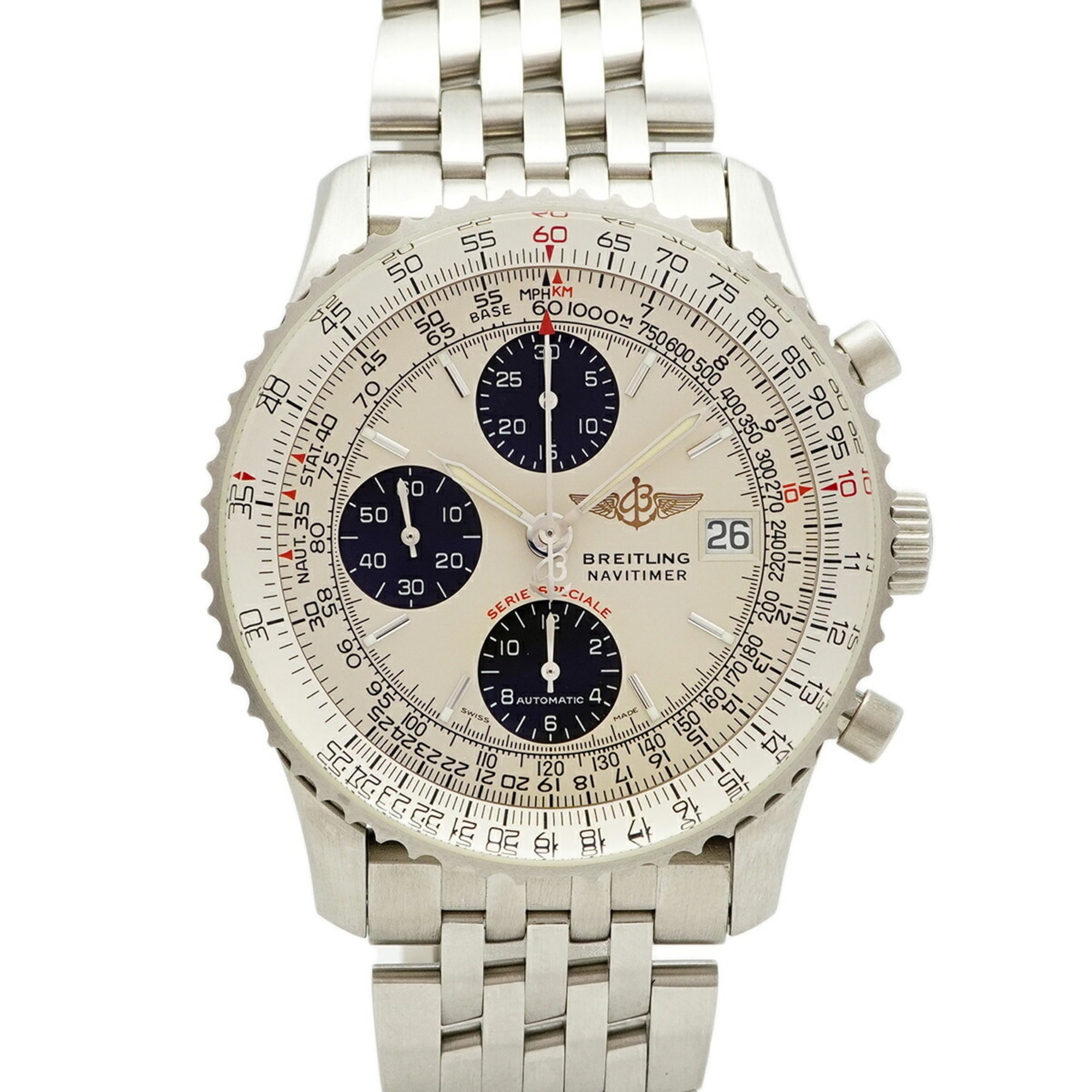 Breitling Navitimer Fighters A13330 Ivory Dial Men\'s Watch