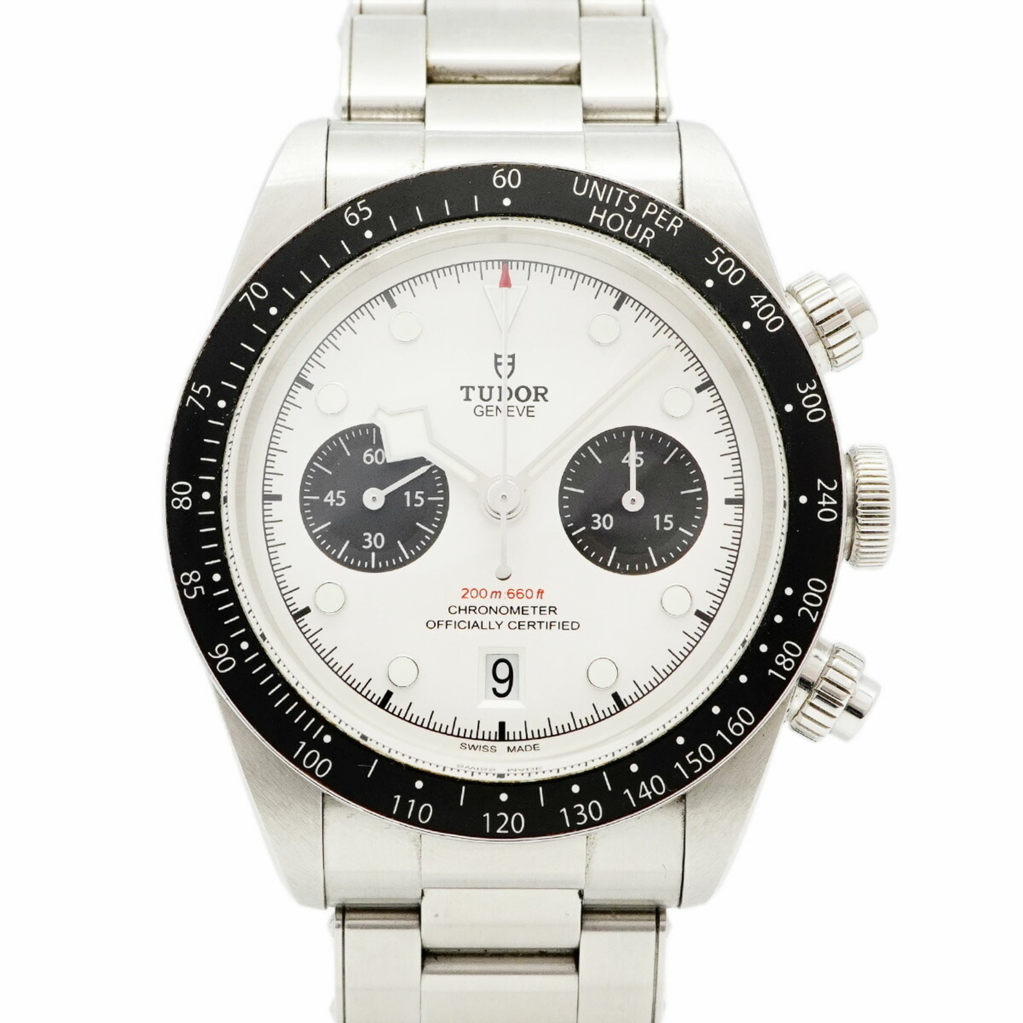 Tudor Black Bay Chrono 79360N Silver Dial Men\'s Watch