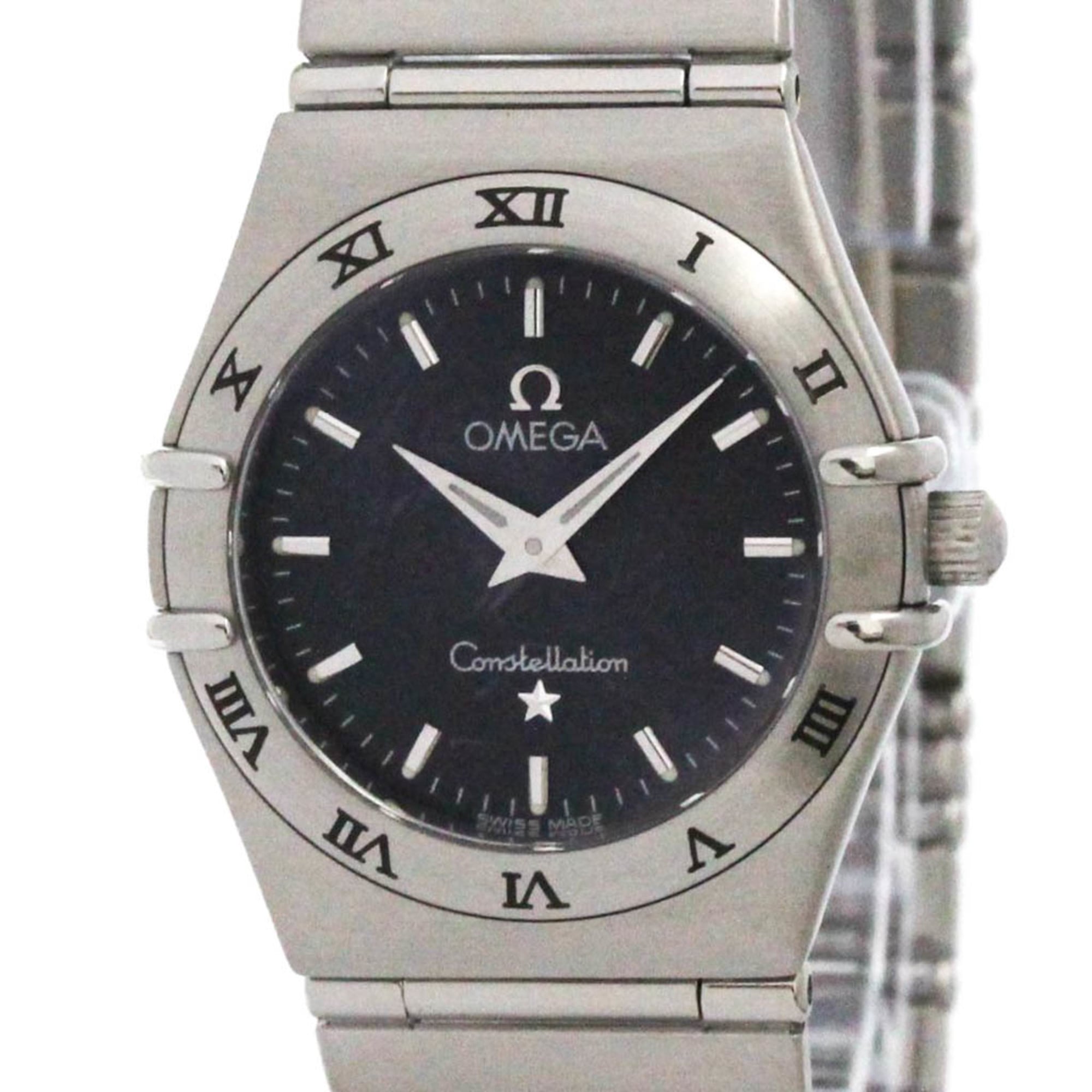 OMEGA Constellation Steel Quartz Ladies Watch 1572.40 Polished