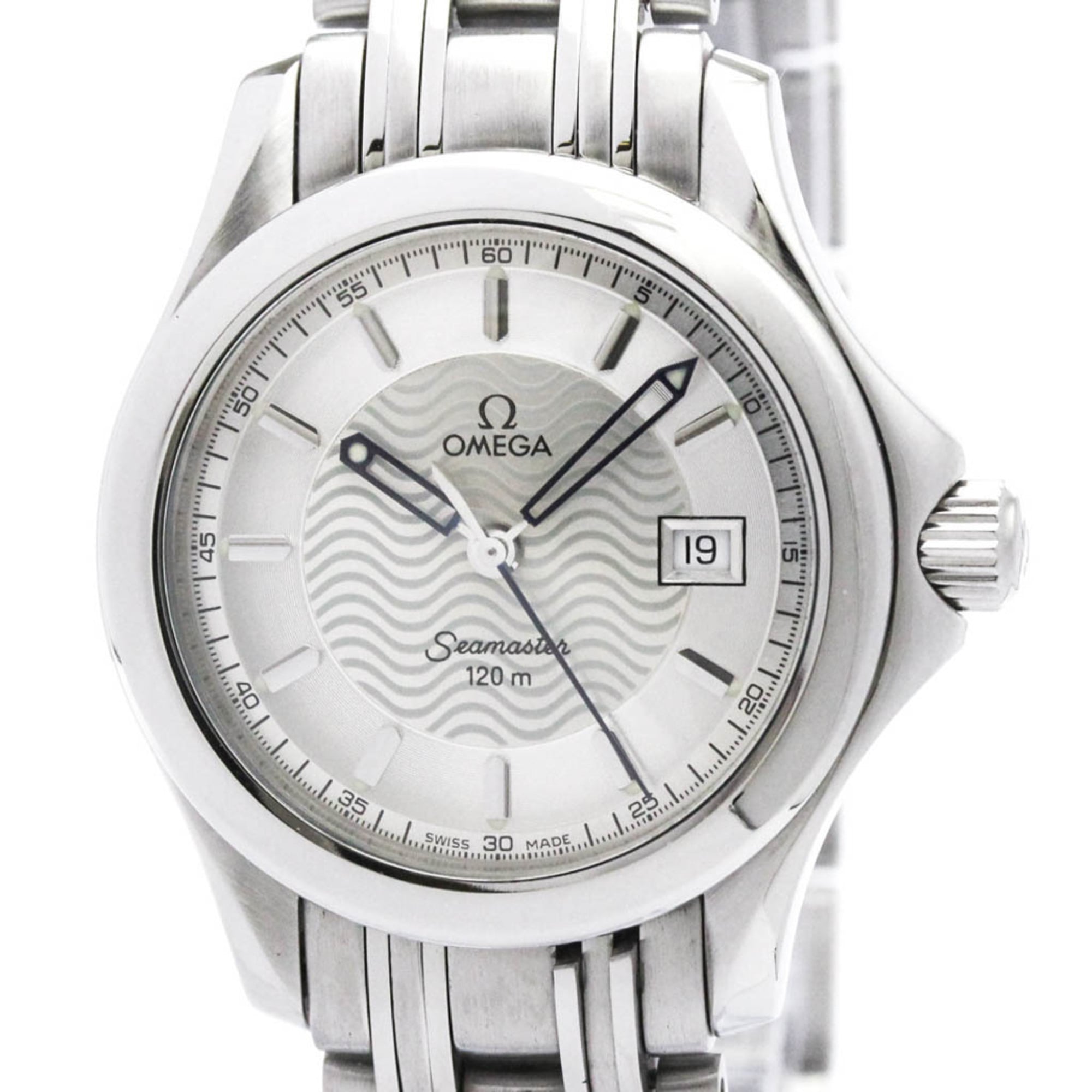 OMEGA Seamaster 120M Steel Quartz Ladies Watch 2571.31 Polished