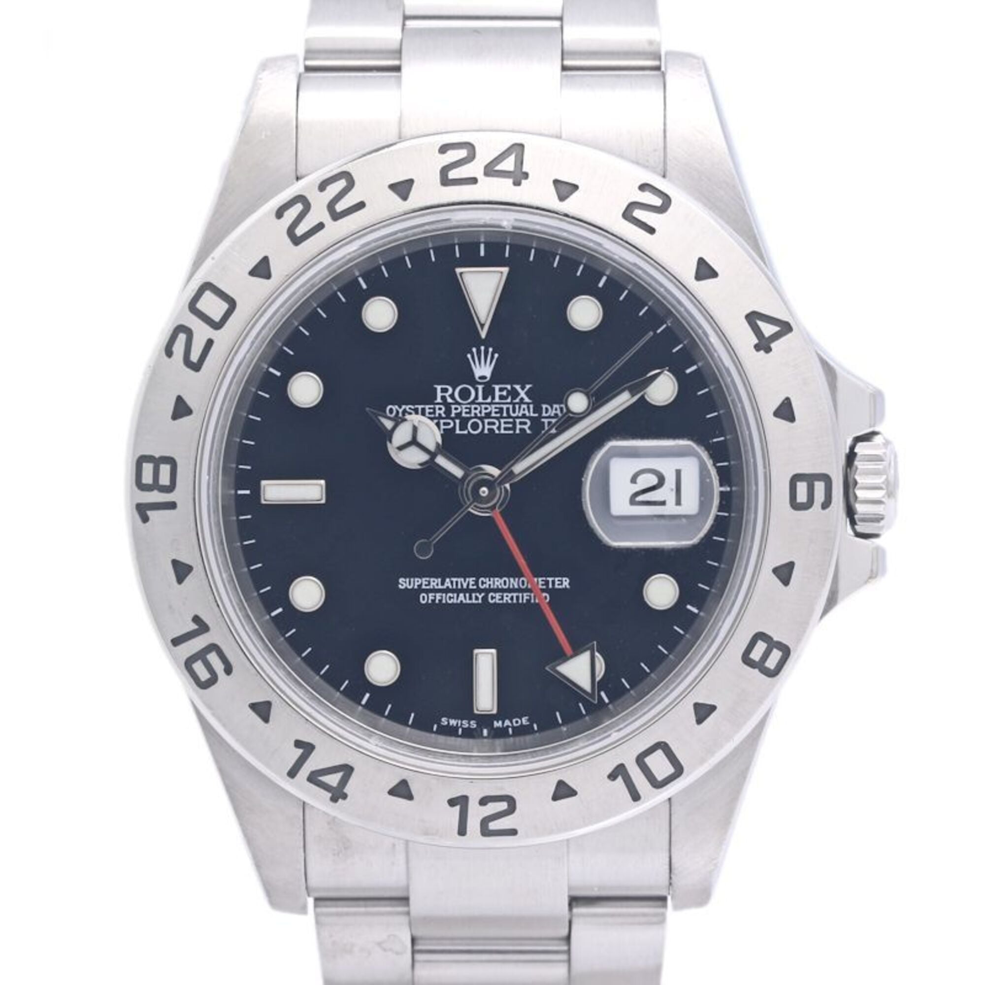 ROLEX Explorer II 16570T Men\'s Watch, Stainless Steel, Model 40299
