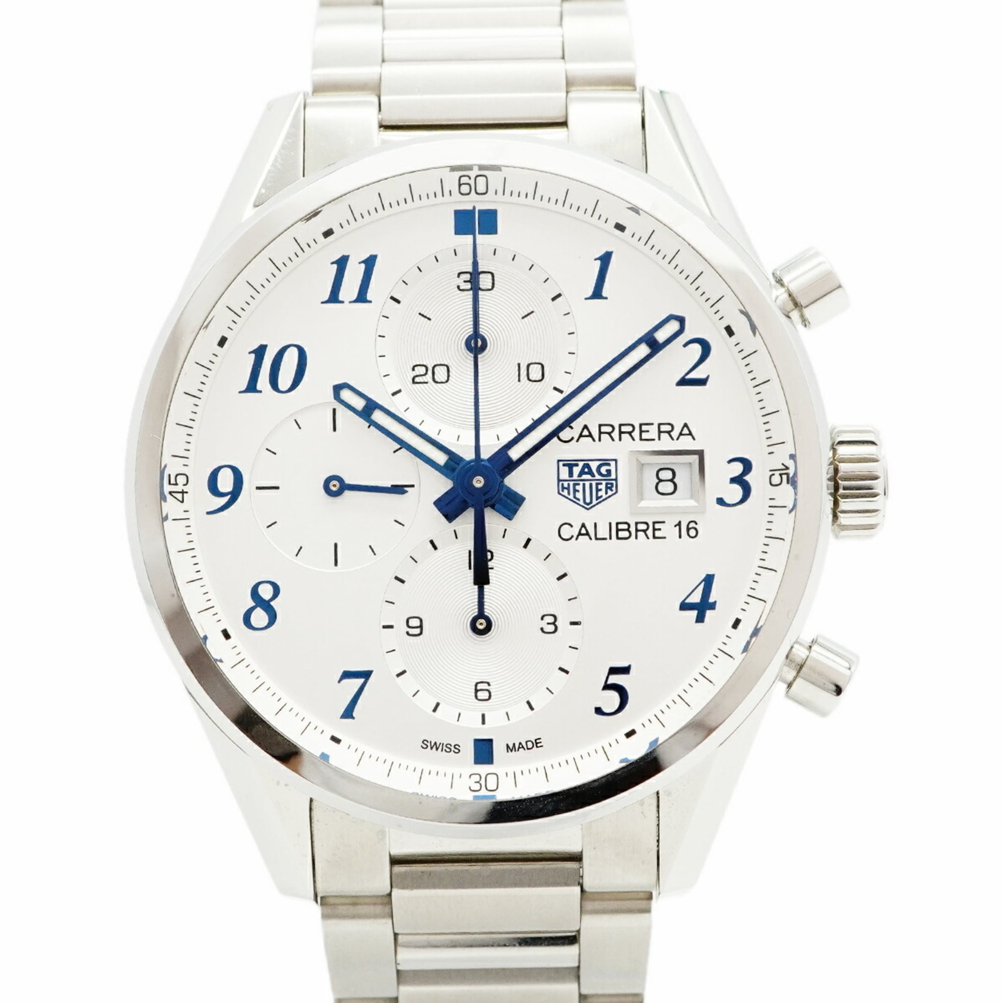 TAG Heuer Carrera CBK2114 Silver Dial Men\'s Watch