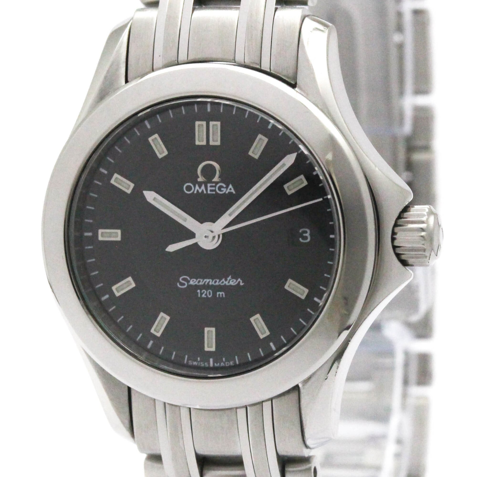 OMEGA Seamaster 120M Steel Quartz Ladies Watch 2581.52 Polished