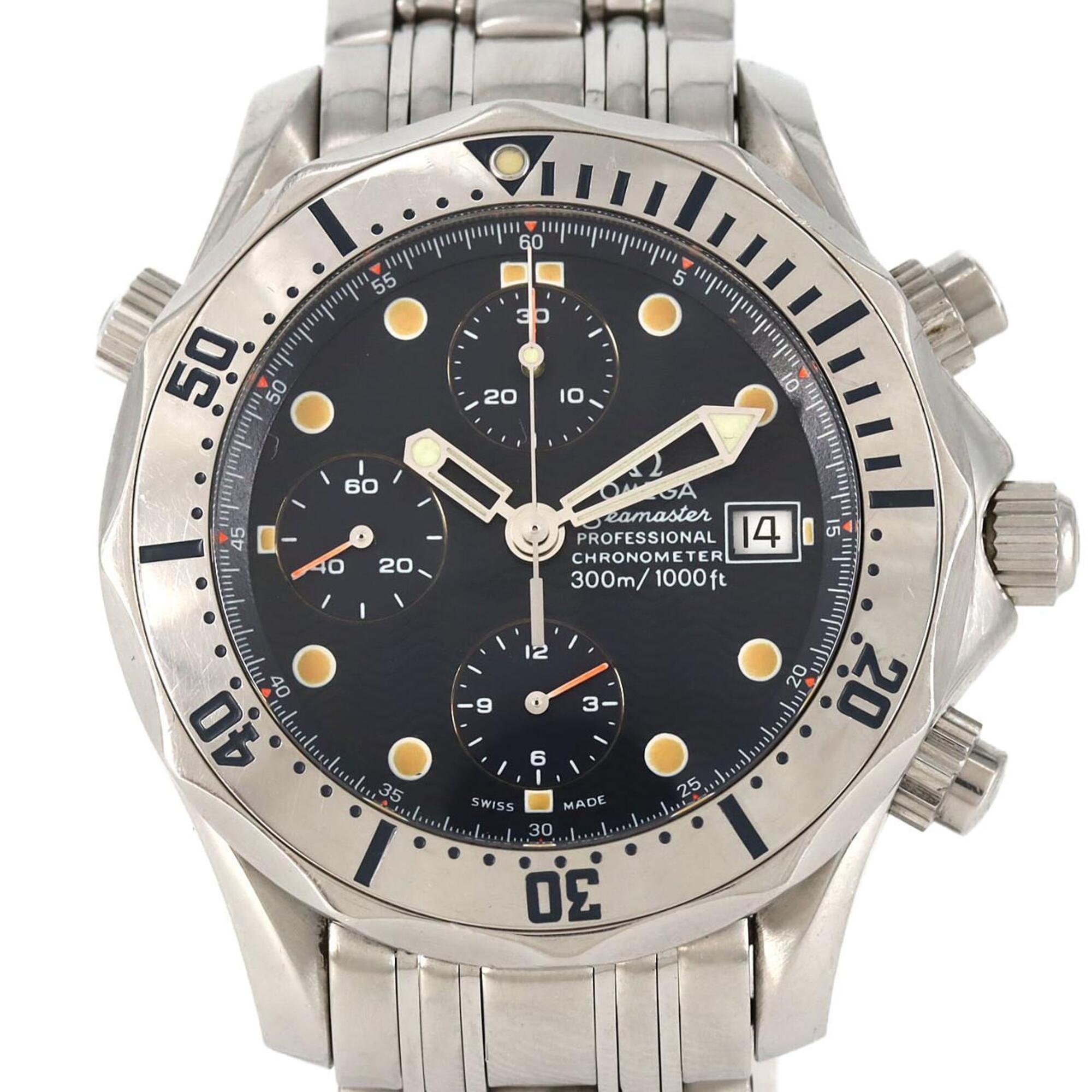 Omega Seamaster Pro Chronograph 2598.80 Stainless Steel Automatic Watch