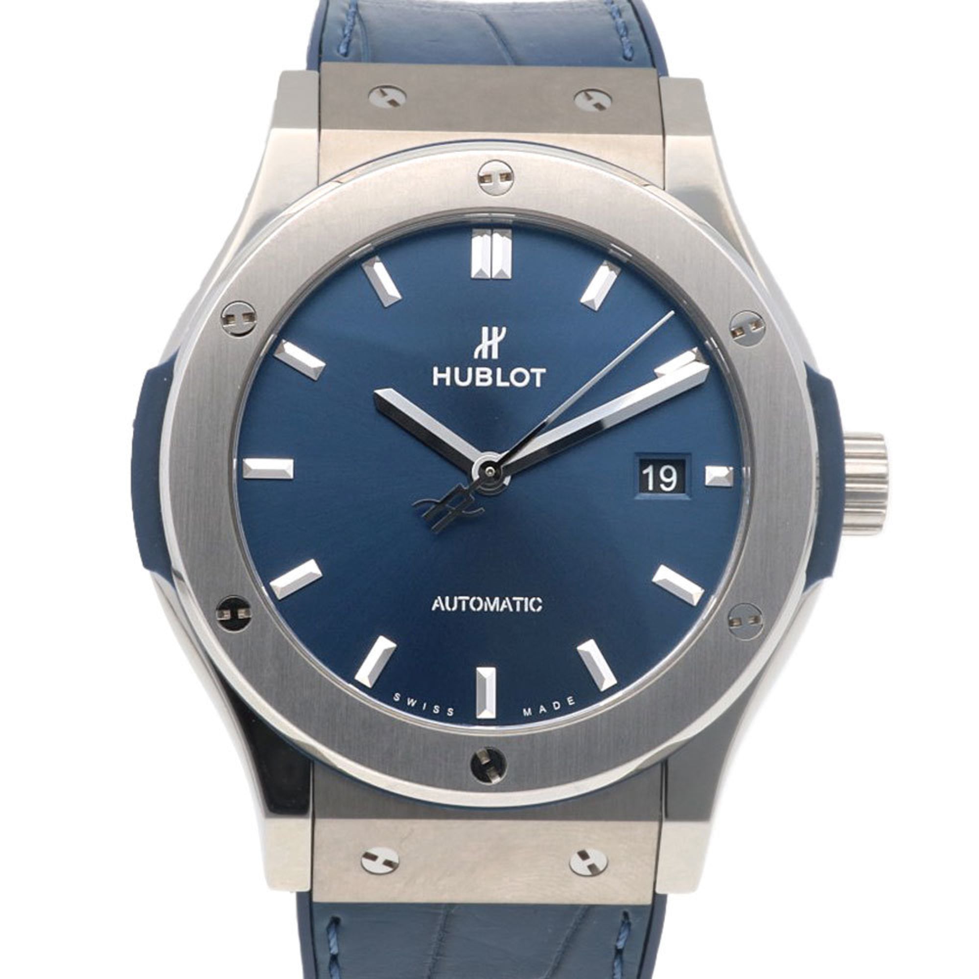 Hublot Classic Fusion Titanium Automatic Men\'s Watch 542.NX.7170.LR, Overhauled