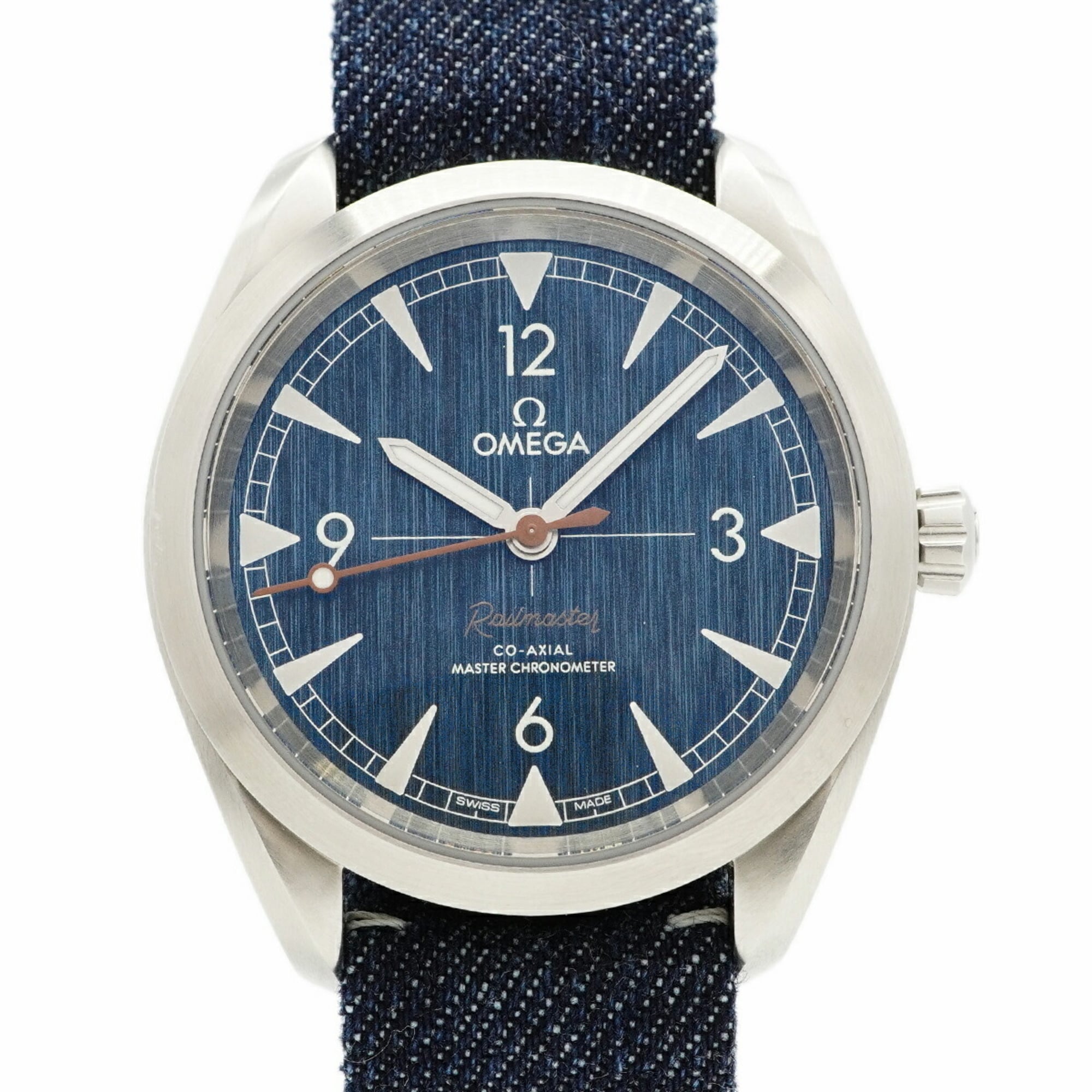 Omega Seamaster Railmaster 220.12.40.20.03.001 Blue Dial Men\'s Watch