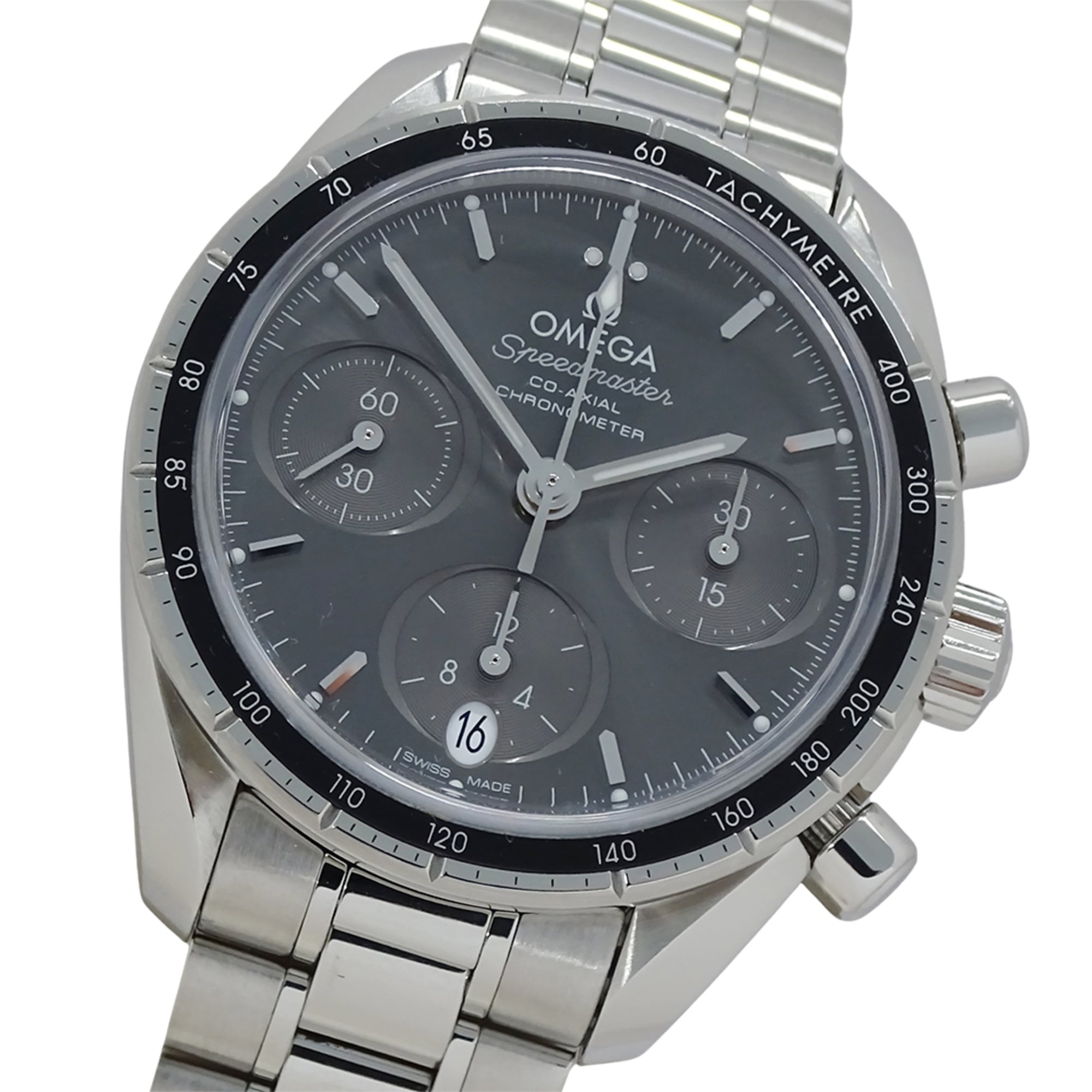 Omega Speedmaster 38 324.30.38.50.06.001 Men\'s Watch, Brand Name, Co-Axial Chronometer, Chronograph