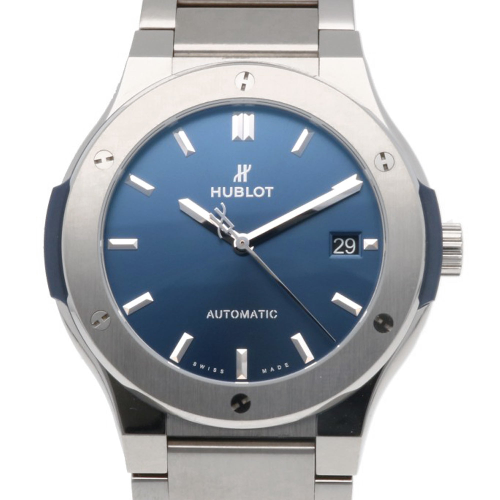 Hublot Classic Fusion Titanium Watch 510.NX.7170.NX Automatic Men\'s HUBLOT Overhauled
