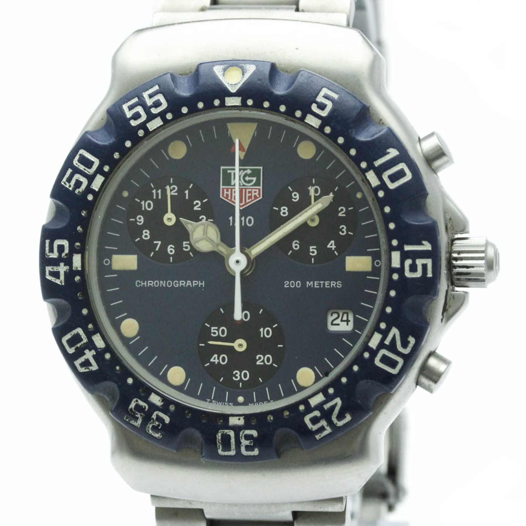 TAG HEUER 2000 Formula 1 Chronograph Steel Quartz Mens Watch CA1210