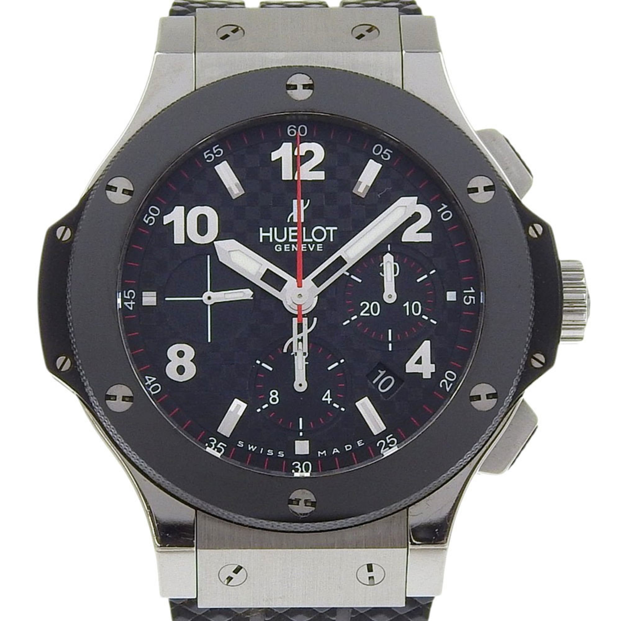 Hublot Big Bang Watch cal.HUB4100 301.SB.131.RX Stainless Steel x Ceramic Rubber Automatic Chronogra