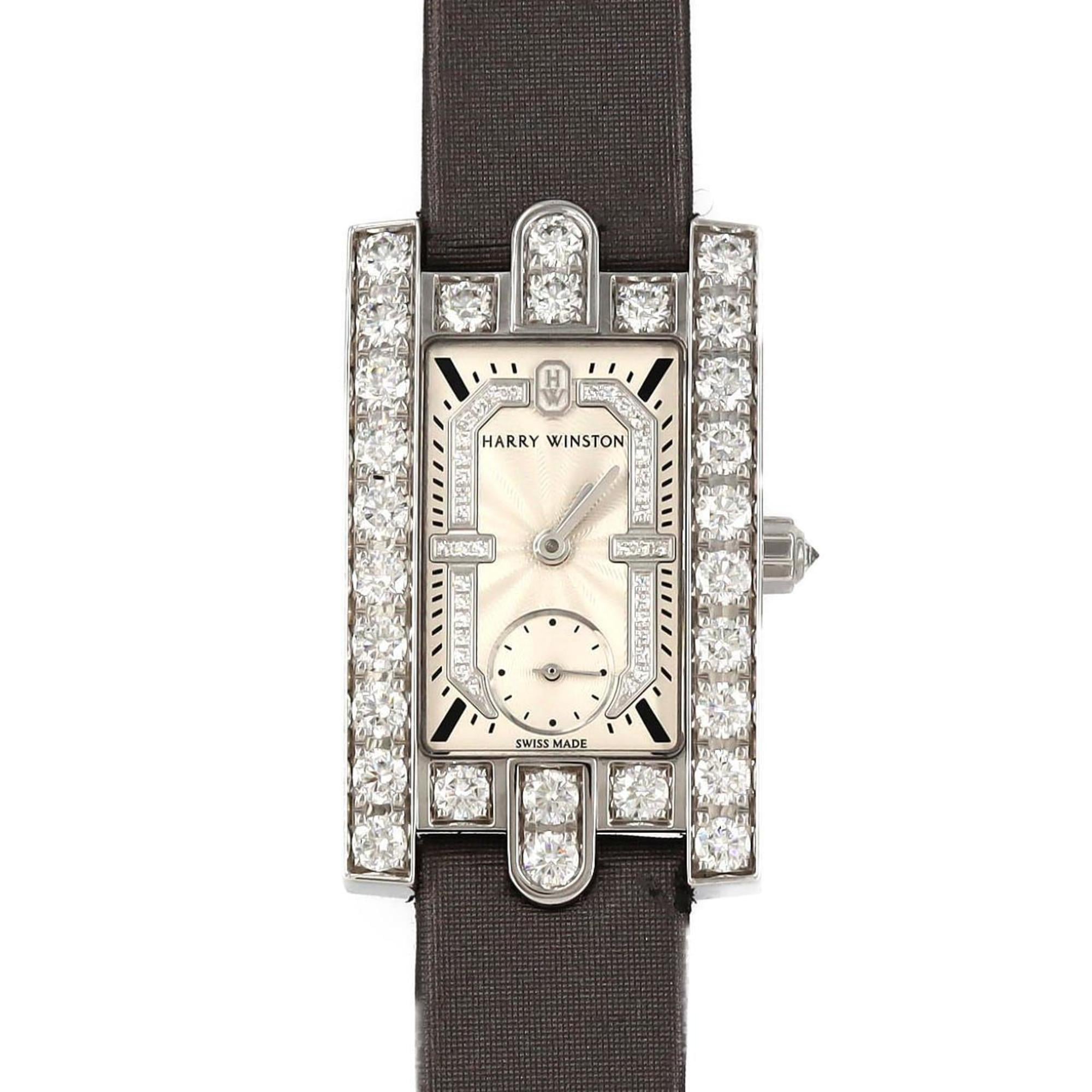 Harry Winston Avenue Classic WG D AVEQHM21WW283 Watch Quartz