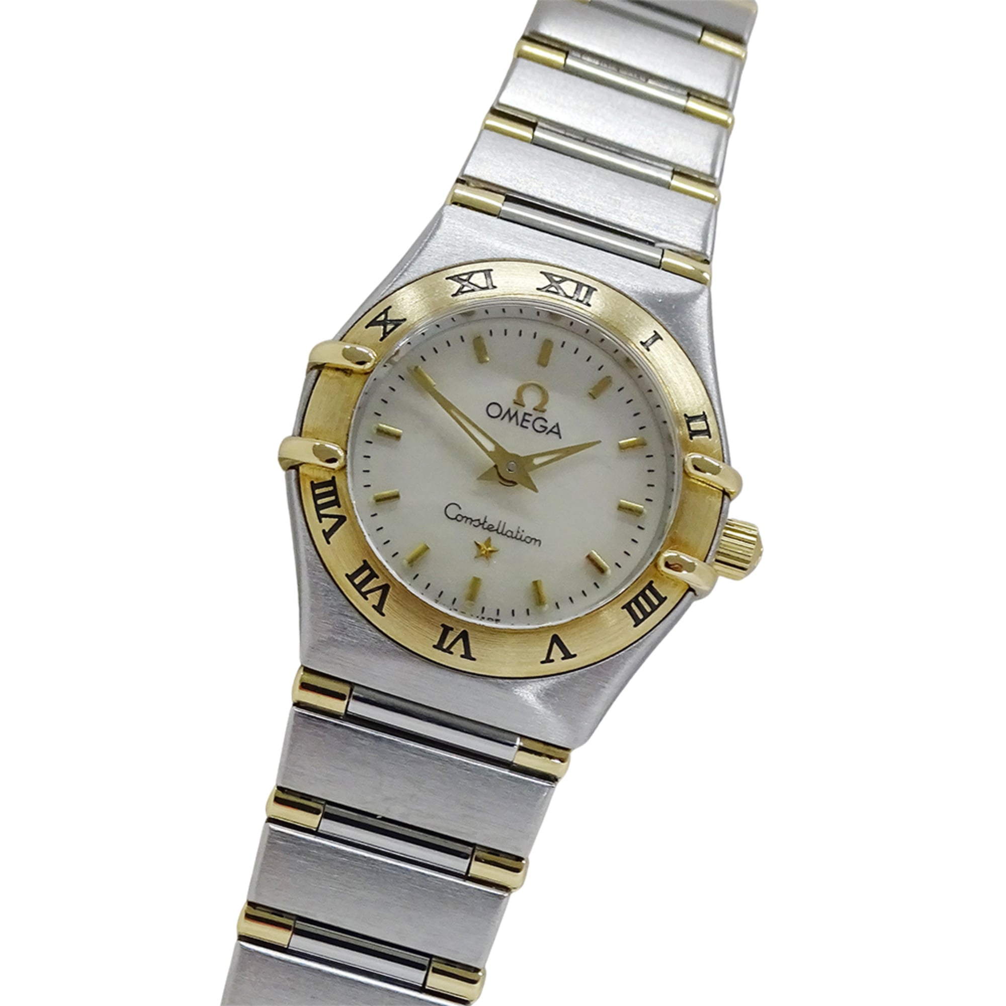 Omega Constellation Mini 1362.70 Women\'s Watch, Brand Name, Shell Case, Quartz Movement, Stainless