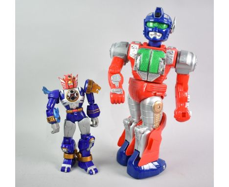 Two Modern Robot and Power Ranger Figures, 43cm High
