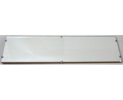 A Mid 20th Century Bevel Edged Rectangular Dressing Mirror by Globe, 97 X 28cm